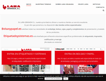 Tablet Screenshot of laragranada.es